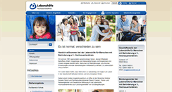 Desktop Screenshot of lebenshilfe-hsk.de